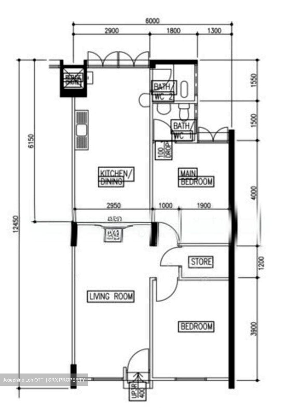 Blk 160 Yishun Street 11 (Yishun), HDB 3 Rooms #579882151
